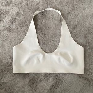Free People Bra Halter white size Large